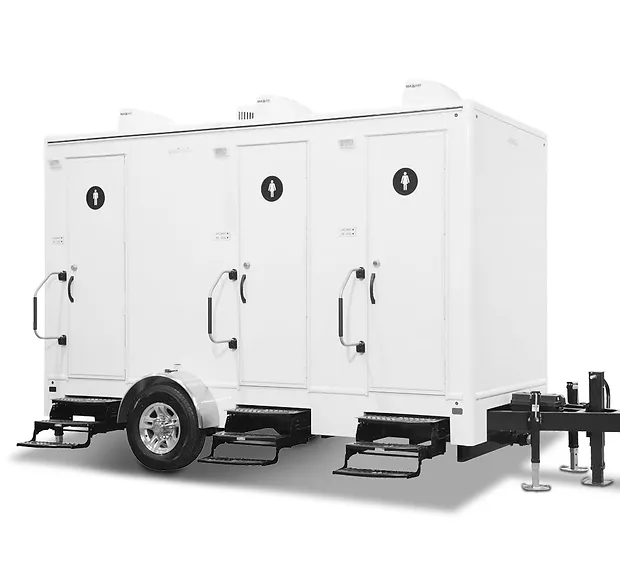 3 Station Restroom Trailer 3 Station Restroom Trailer - Superior Sanitary Services