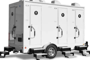 4 Station Restroom Trailer - Superior Sanitary Services