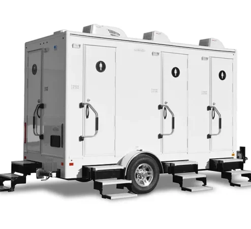 4 Station Restroom Trailer - Superior Sanitary Services
