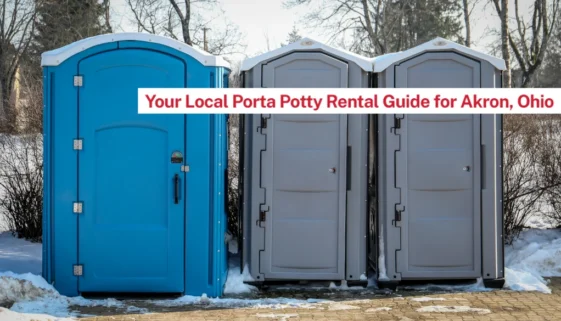 porta potty rental akron ohio